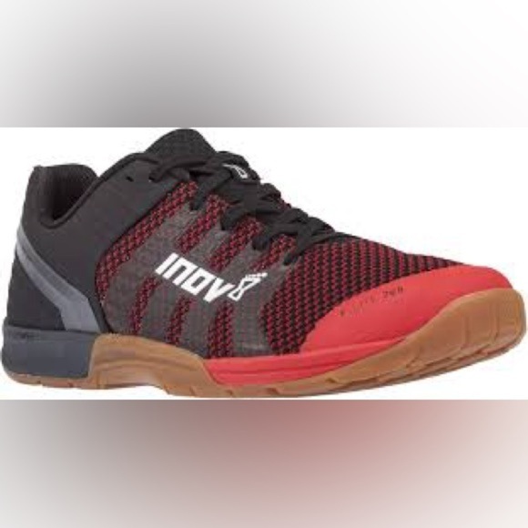 INOV8 F-LITE 250 Knit sneakers black red size 8.5 - Picture 1 of 9